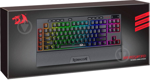 Клавіатура Redragon Broadsword RGB USB (77548) - фото 16