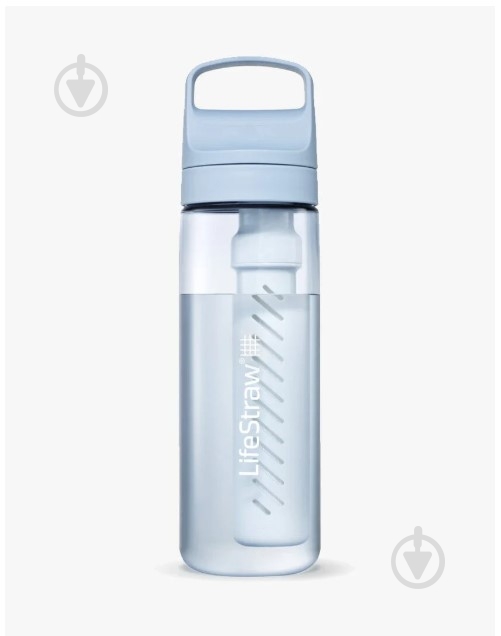 Бутылка для воды Life Go Filter Bottle 650 мл синий - фото 1