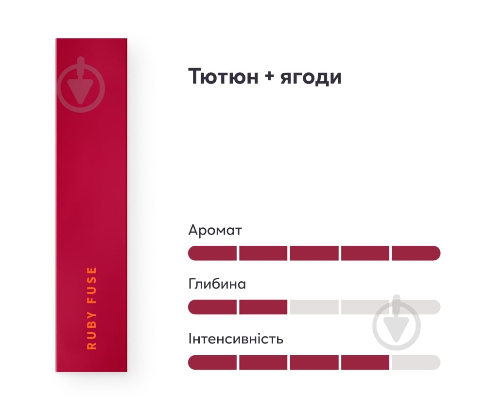 Стіки HEETS Ruby Fuse (7622100819349) - фото 2