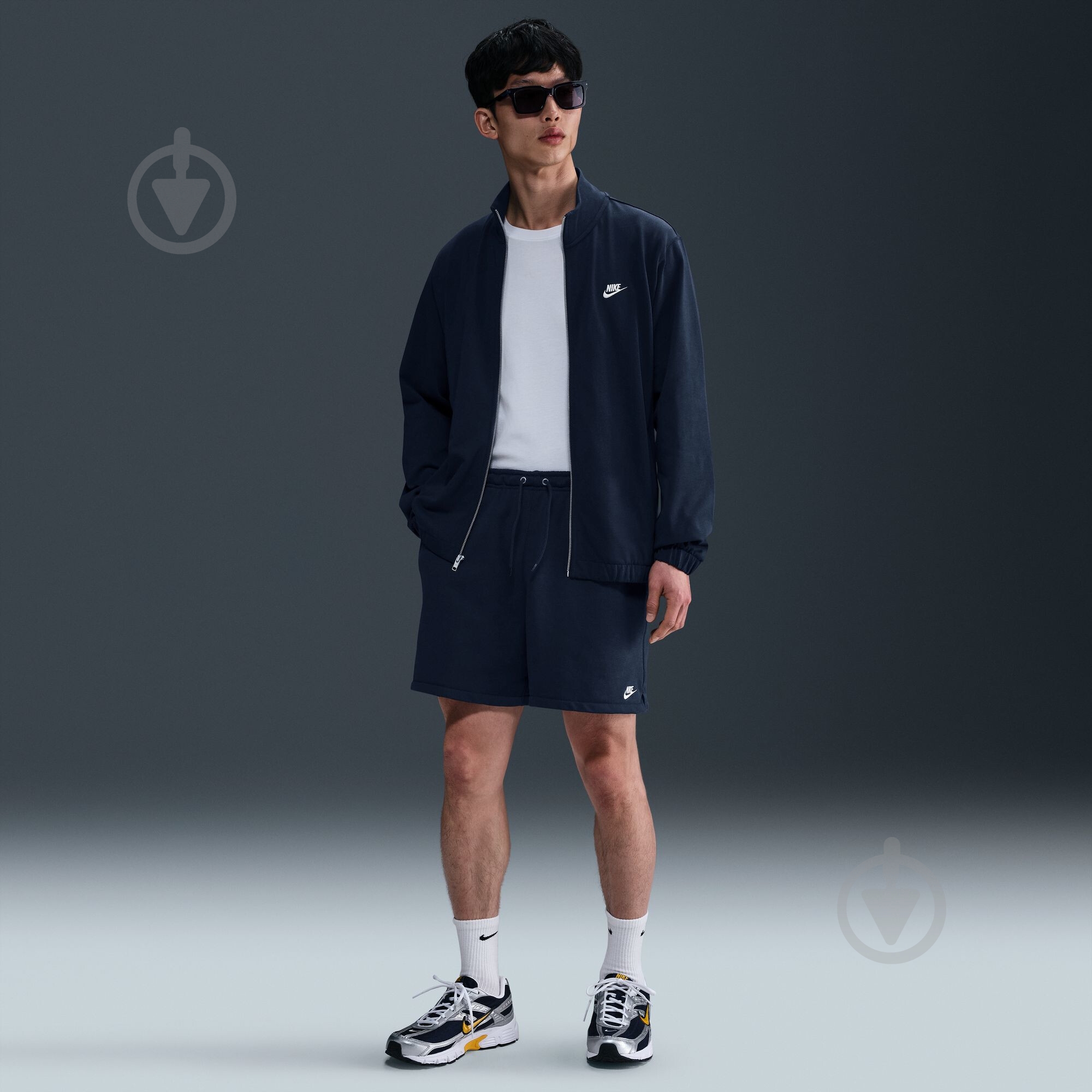 Джемпер Nike M NK CLUB KNIT JKT FQ3426-451 р.M синій - фото 5