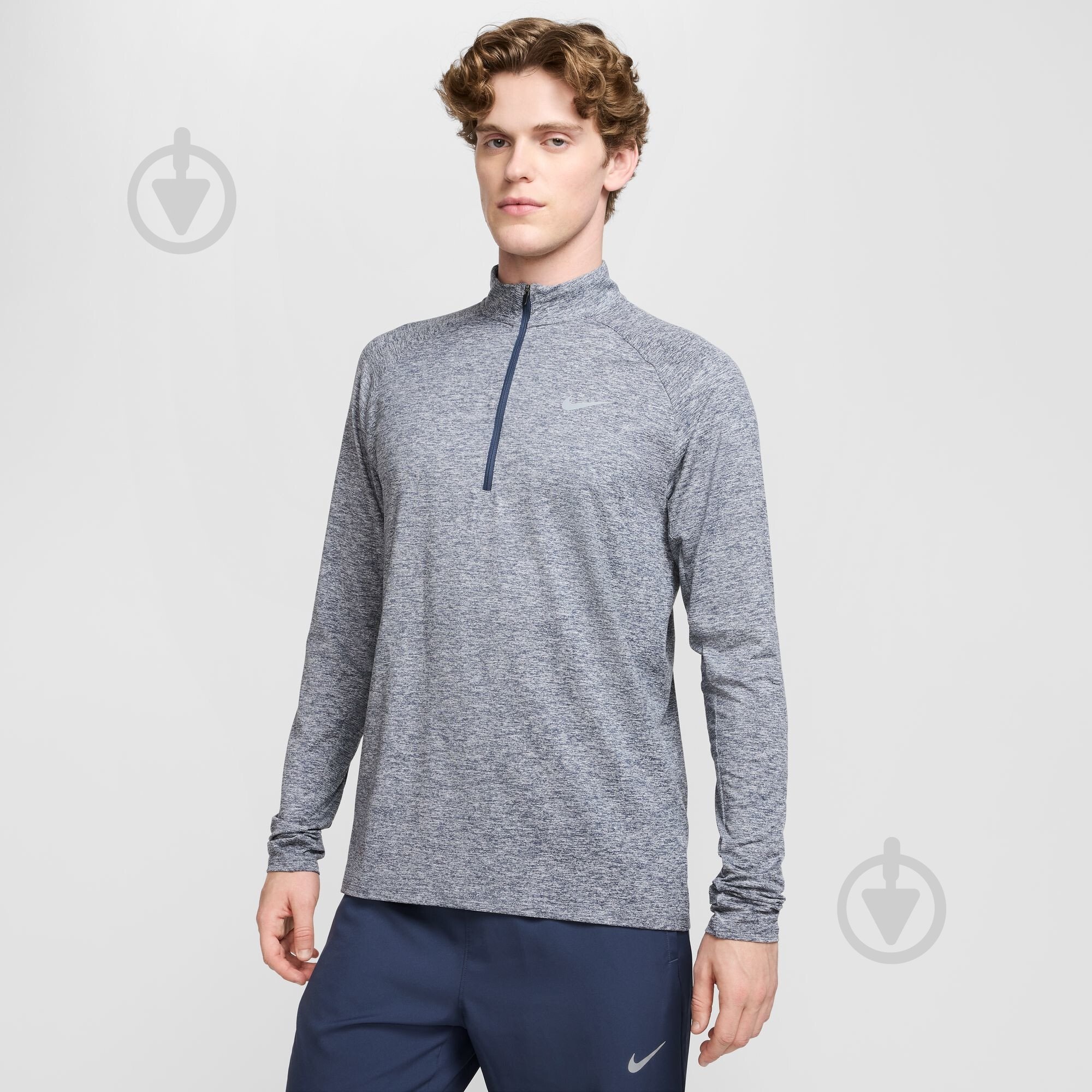 Кофта Nike M NK DF STRIDE HZ MIDLAYER HV2180-437 р.M синий - фото 1 Кофта Nike M NK DF STRIDE HZ MIDLAYER HV2180-437 р.M синий - фото 1