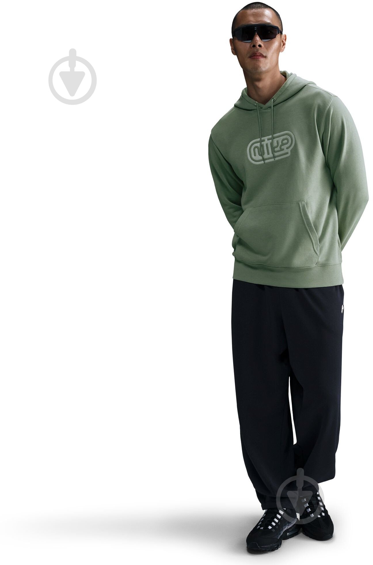 Джемпер Nike M NK CLUB FT HOODIE FONT GX HJ2506-370 р.M хакі - фото 2 Джемпер Nike M NK CLUB FT HOODIE FONT GX HJ2506-370 р.M хакі - фото 2