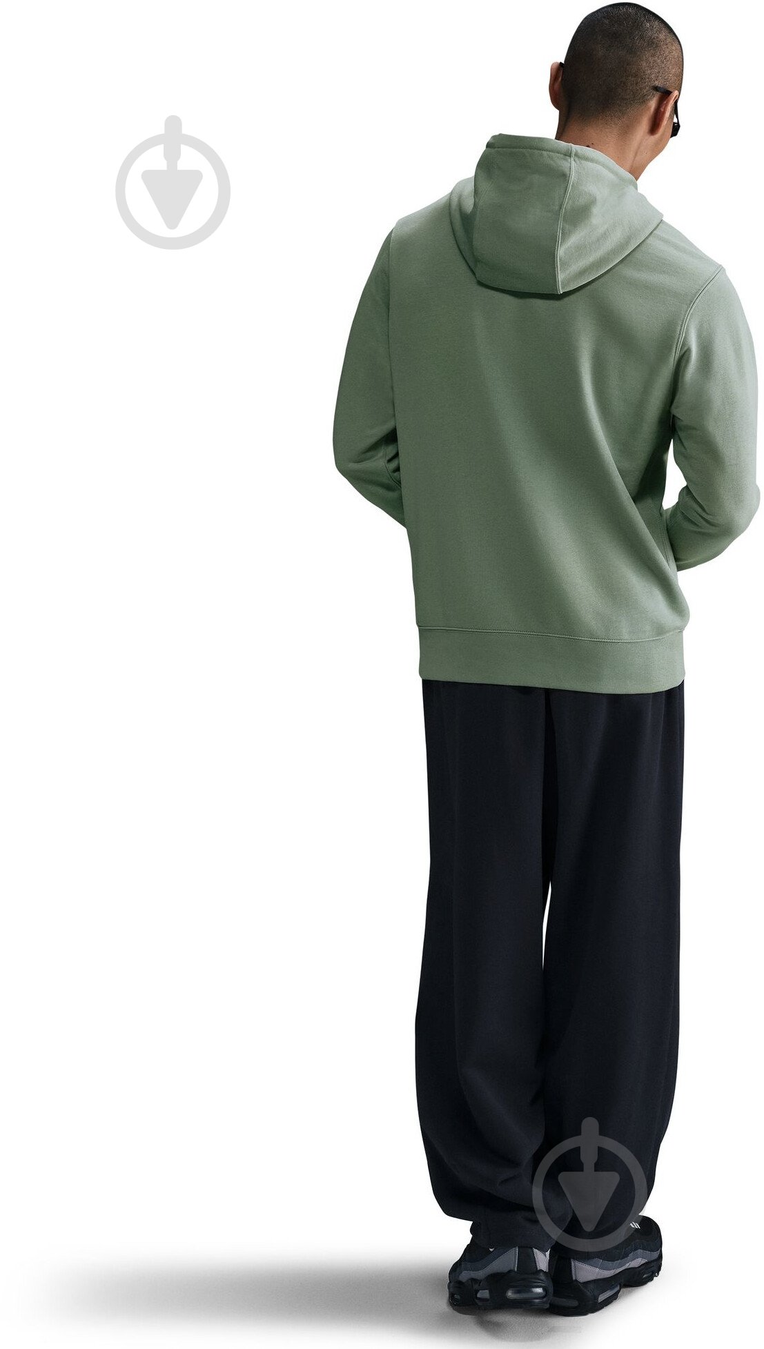 Джемпер Nike M NK CLUB FT HOODIE FONT GX HJ2506-370 р.M хакі - фото 3 Джемпер Nike M NK CLUB FT HOODIE FONT GX HJ2506-370 р.M хакі - фото 3