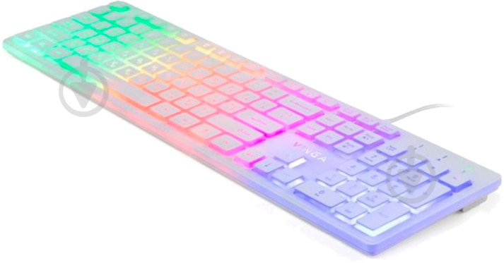 Клавиатура Vinga (KB410 White) - фото 2