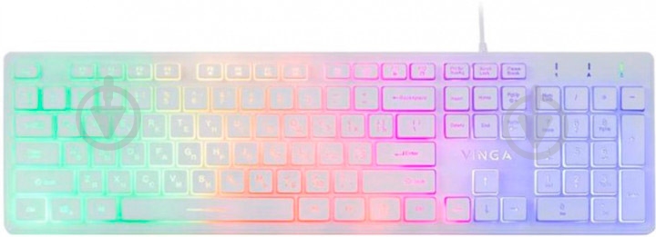 Клавиатура Vinga (KB410 White) - фото 1
