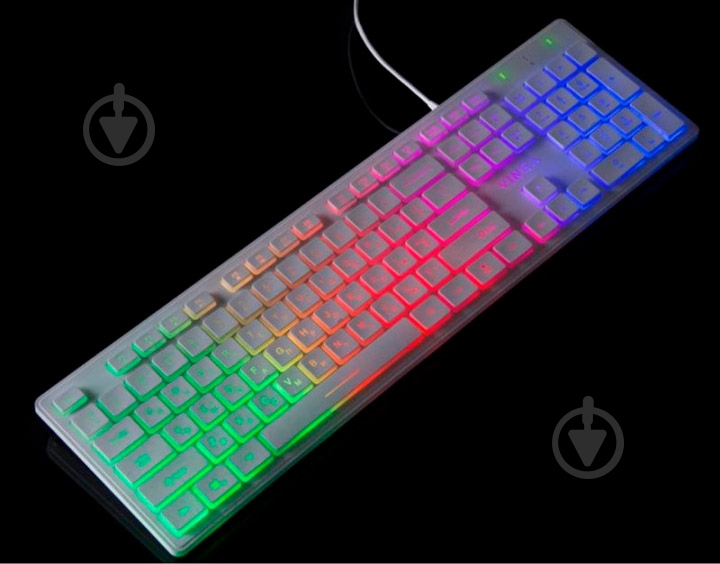 Клавиатура Vinga (KB410 White) - фото 8