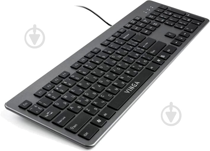Клавиатура Vinga (KB735 black-grey) - фото 3