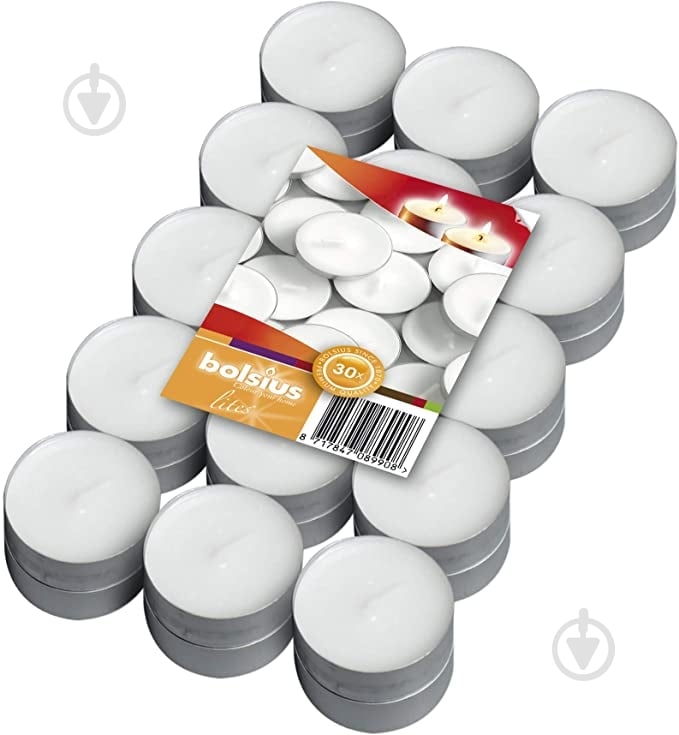 Свеча 30 шт. \ уп Bolsius - фото 1