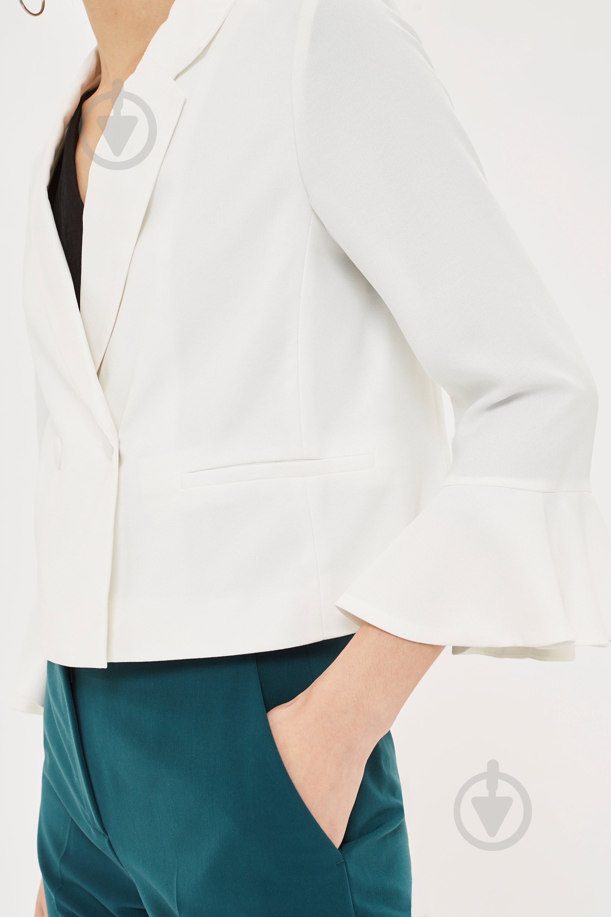 Пиджак TopShop р. 10 белый - фото 5 Пиджак TopShop р. 10 белый - фото 5