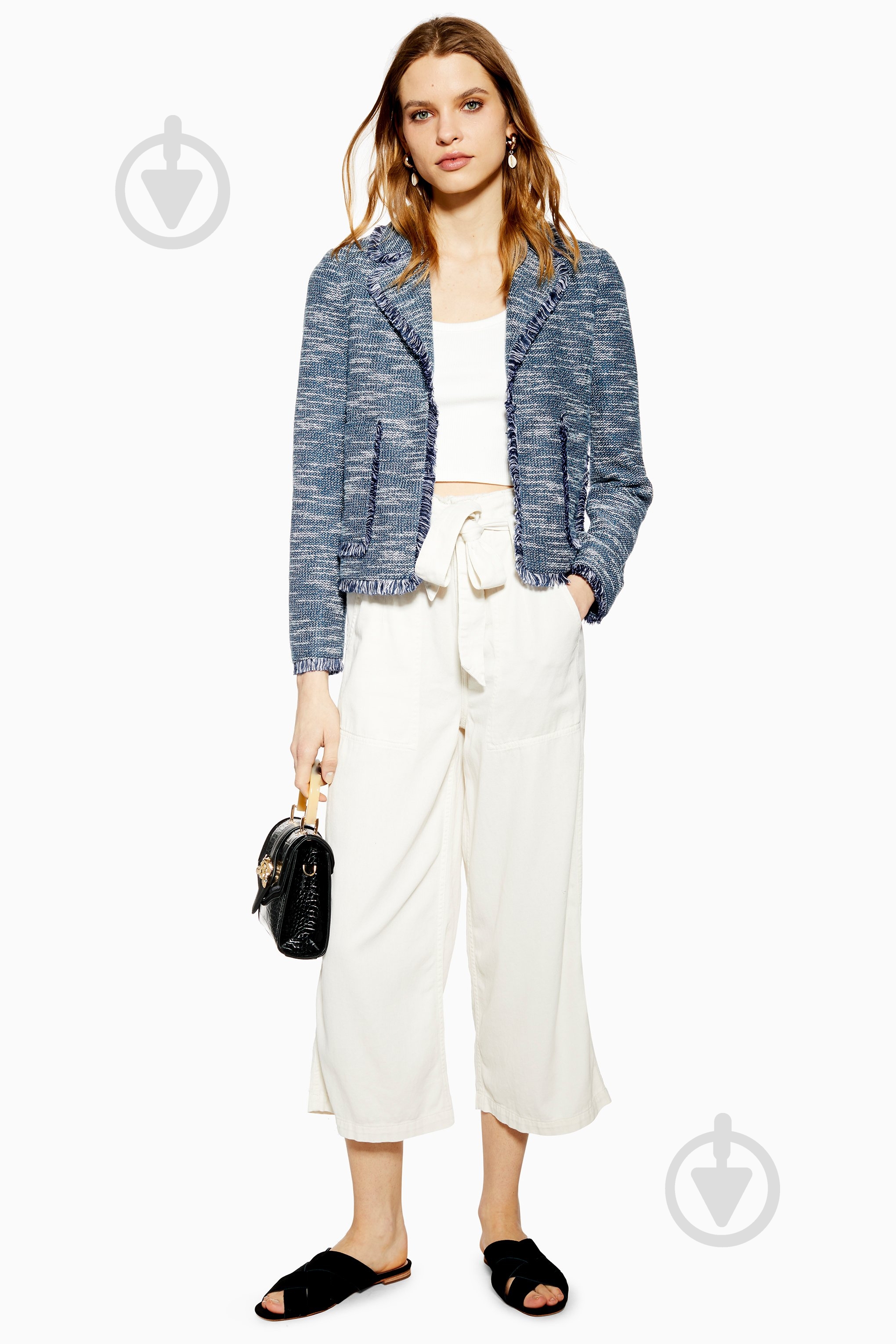 Пиджак TopShop р. 6 синий - фото 3 Пиджак TopShop р. 6 синий - фото 3