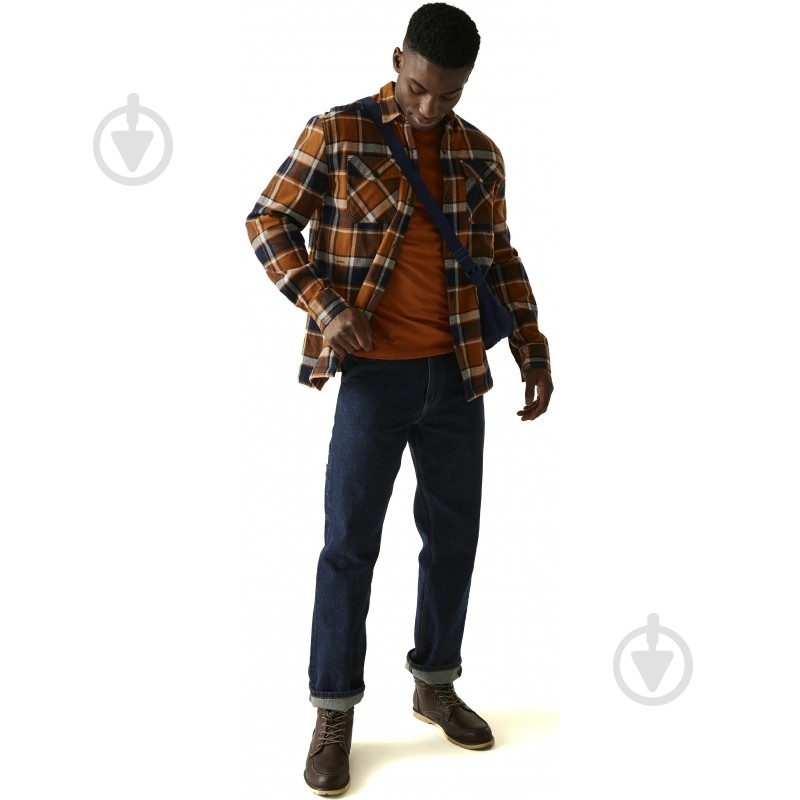 Рубашка Regatta SpennithShacket RMS222-ZVL р. M коричневый - фото 3