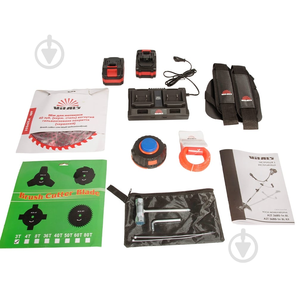 Коса Vitals Master AZT 3680-1n BL Kit - фото 8 Коса Vitals Master AZT 3680-1n BL Kit - фото 8
