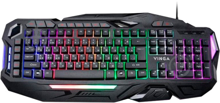 Клавиатура Vinga (KBG417 black) - фото 1 Клавиатура Vinga (KBG417 black) - фото 1