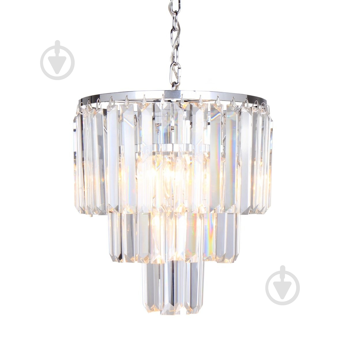 Люстра Zuma Line Amedeo 4x40 Вт E14 хром - фото 2