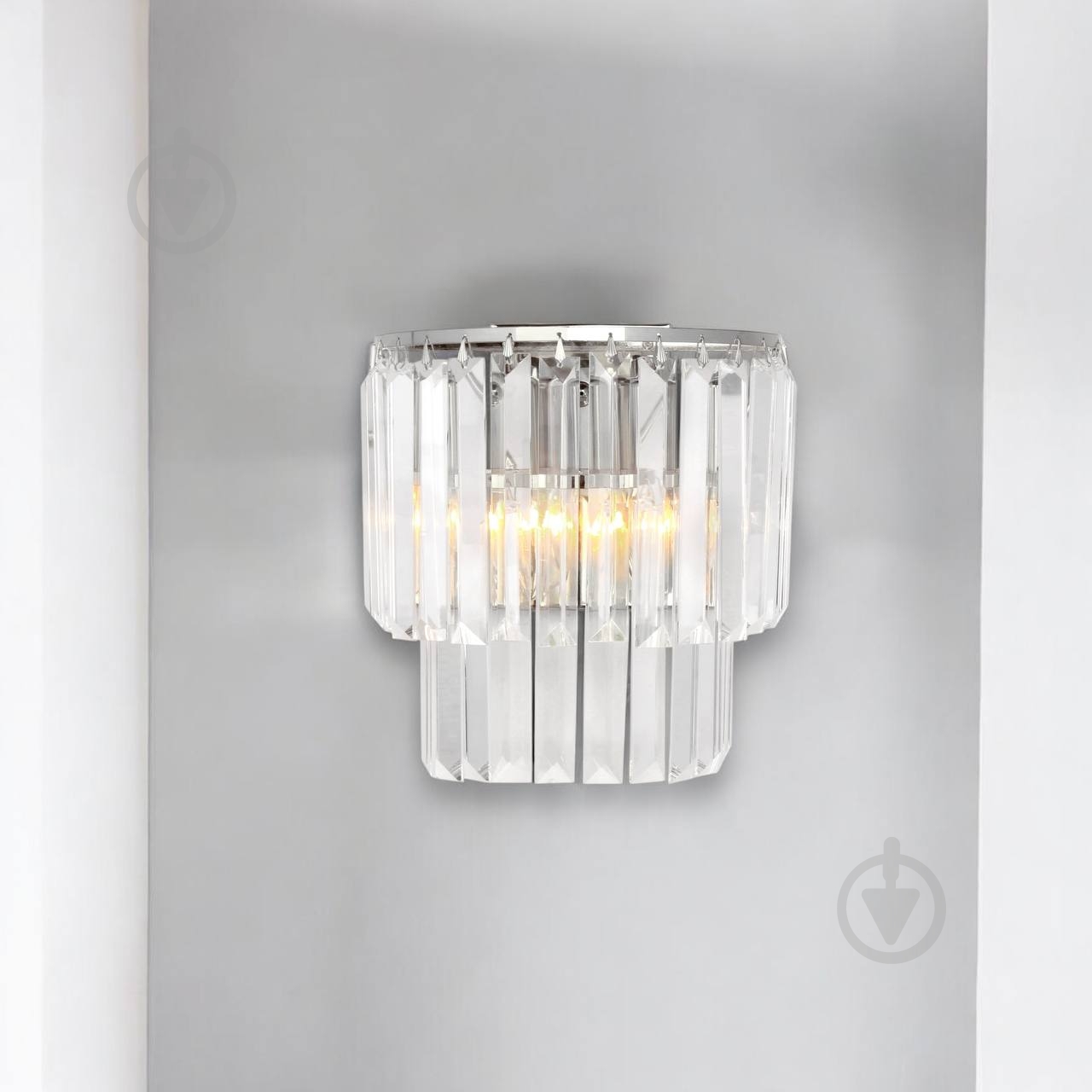 Бра Zuma Line AMEDEO 2xE14 хром - фото 2 Бра Zuma Line AMEDEO 2xE14 хром - фото 2