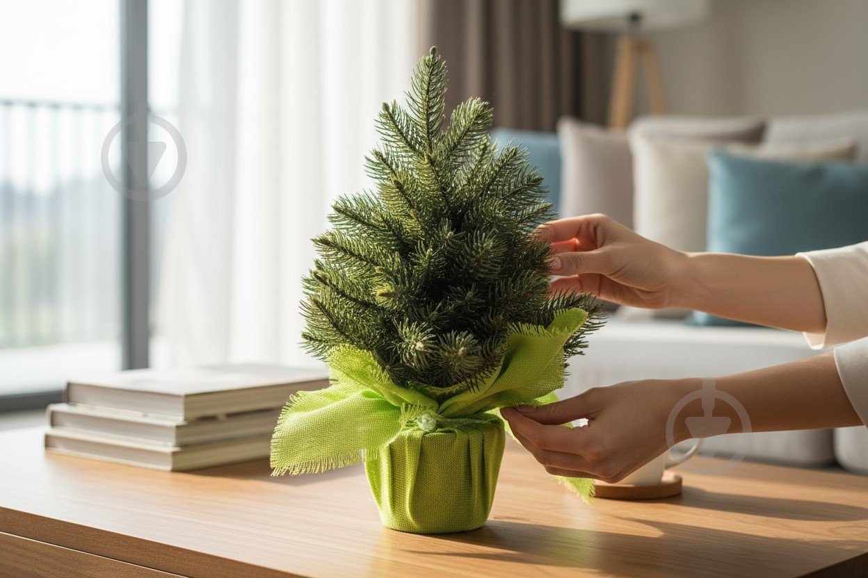 Искусственная елка Аляска 0.4 м зеленый - фото 2