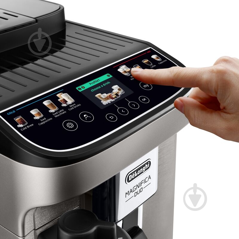 Кофемашина Delonghi ECAM330.80.TXB Magnifica Duo - фото 2