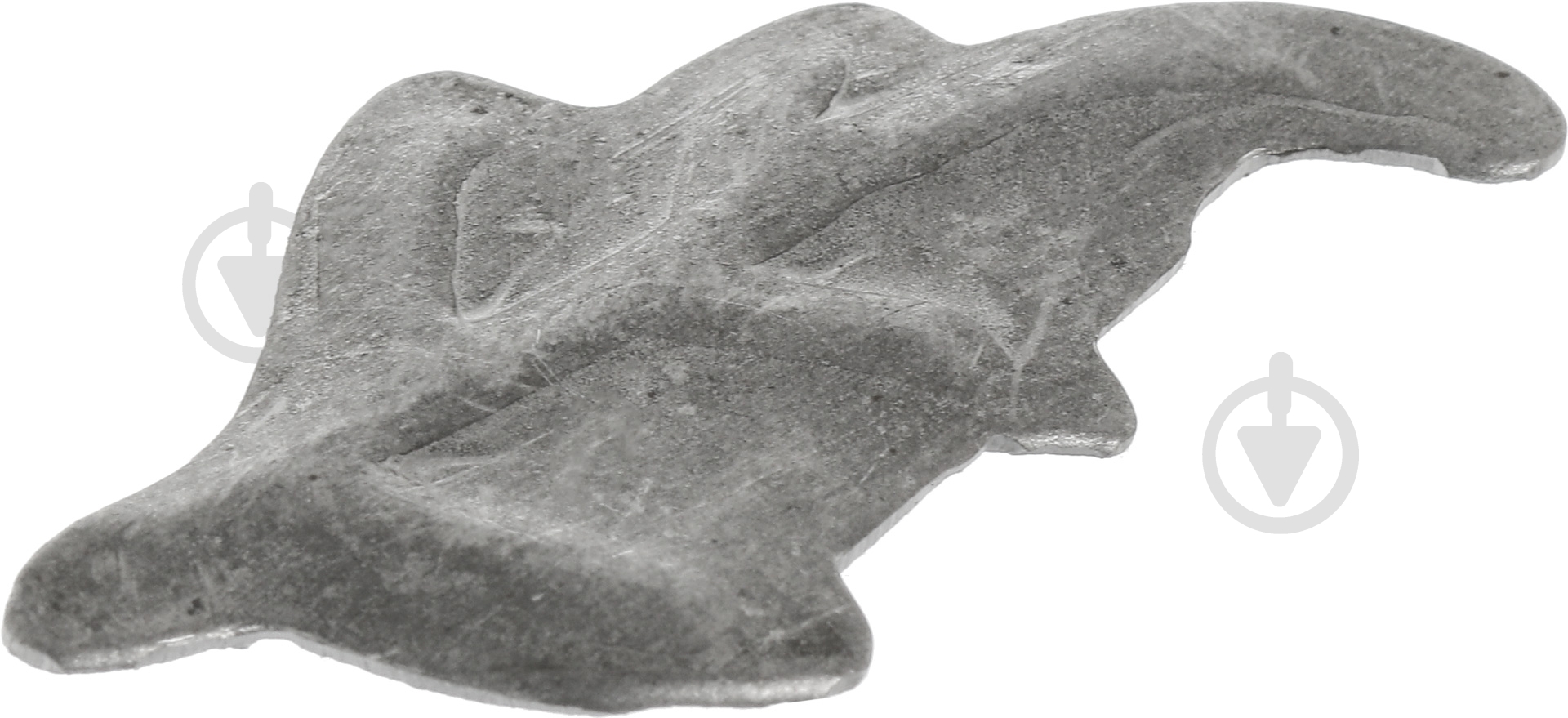 Лист кованый дубовый 65х36х4 - фото 1