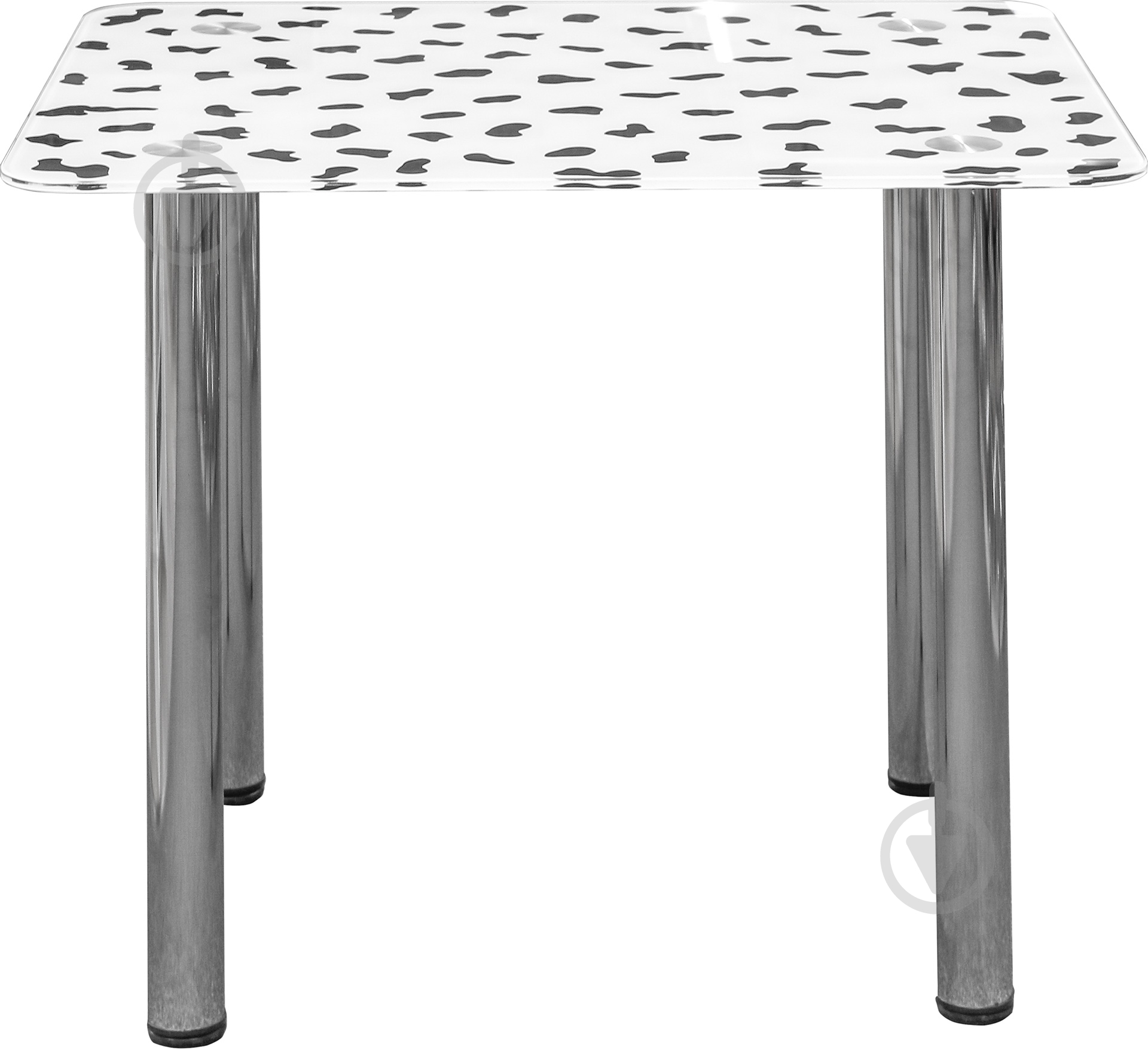 Стол обеденный Maximum DT R бело-черный - фото 2