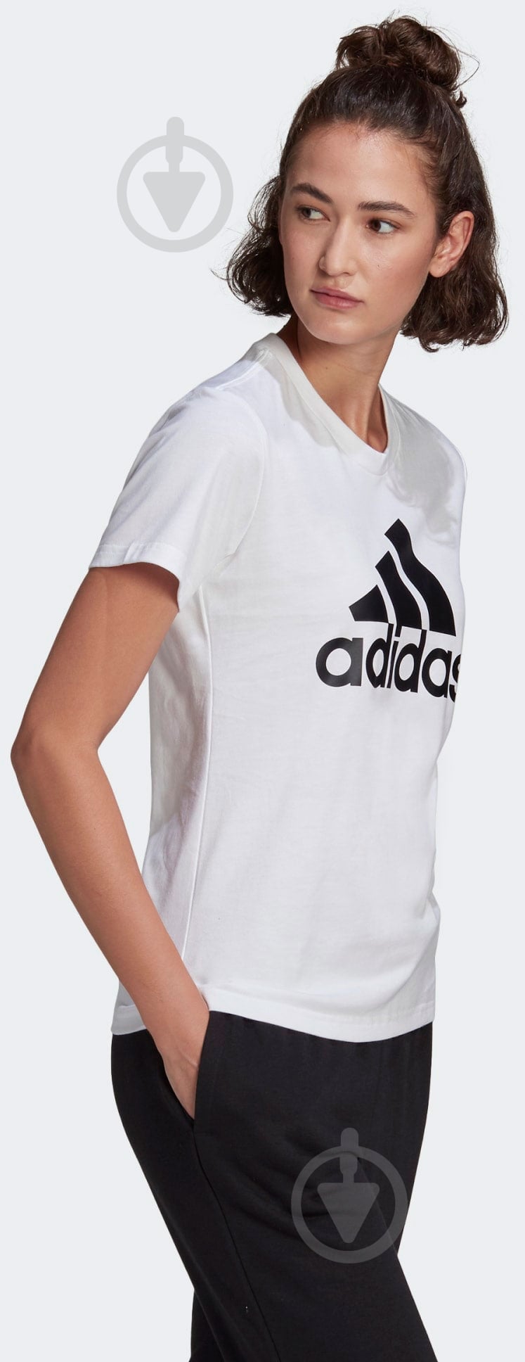 Футболка Adidas GL0649 р.XS белый - фото 3