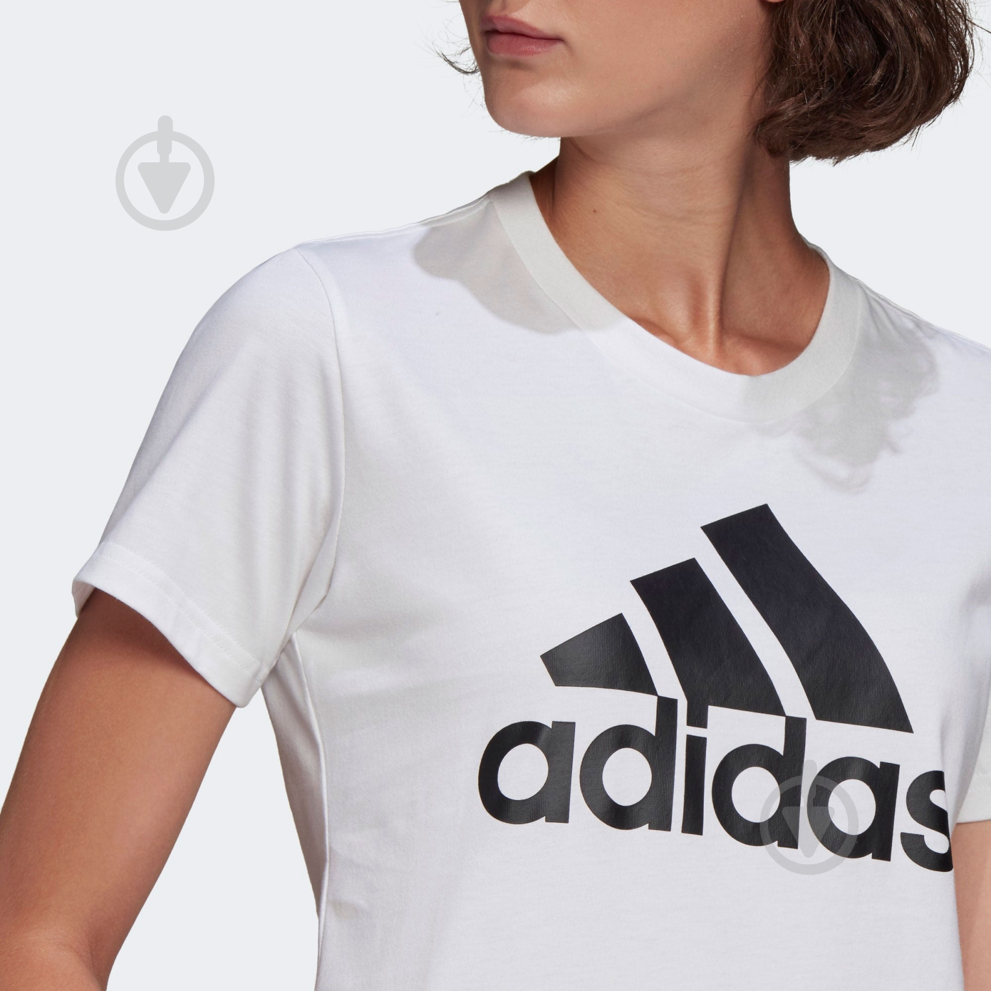 Футболка Adidas GL0649 р.XS белый - фото 5