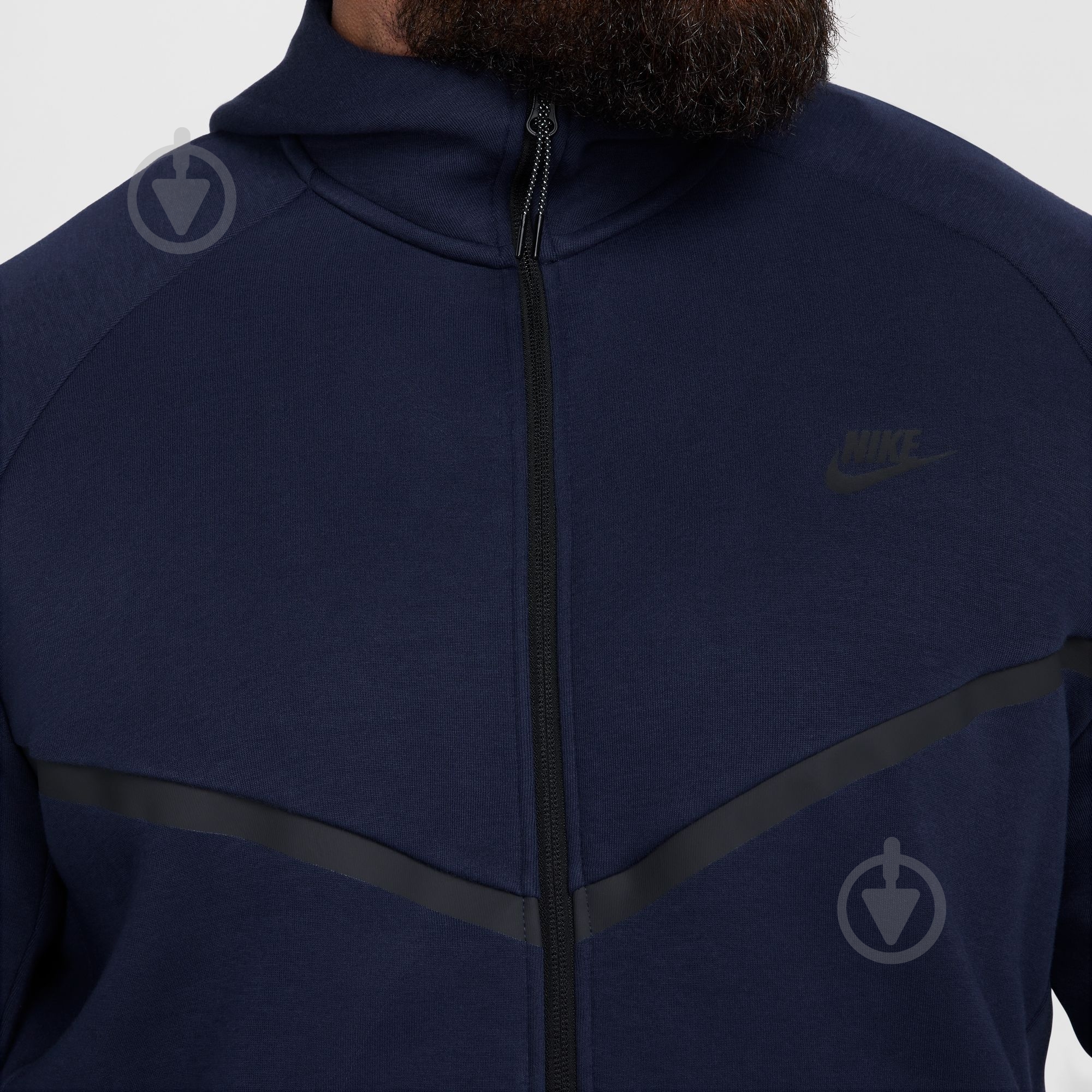 Джемпер M NK TCH FLC FZ WR HOODIE HV0949-451 р.S темно-синій - фото 16 Джемпер M NK TCH FLC FZ WR HOODIE HV0949-451 р.S темно-синій - фото 16