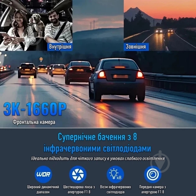 Видеорегистратор Inspire 360° с 4 камерами (SY-351) - фото 9 Видеорегистратор Inspire 360° с 4 камерами (SY-351) - фото 9