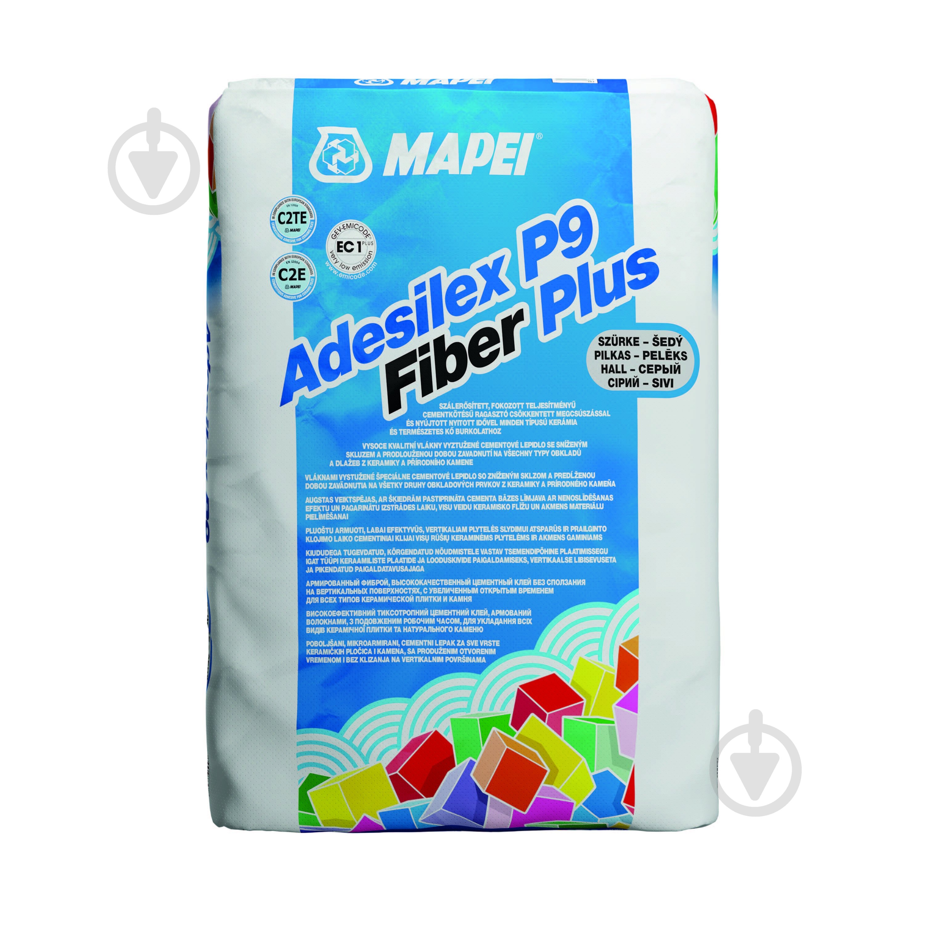 Клей для плитки Mapei Adesilex P9 Fiber plus 25 кг - фото 1