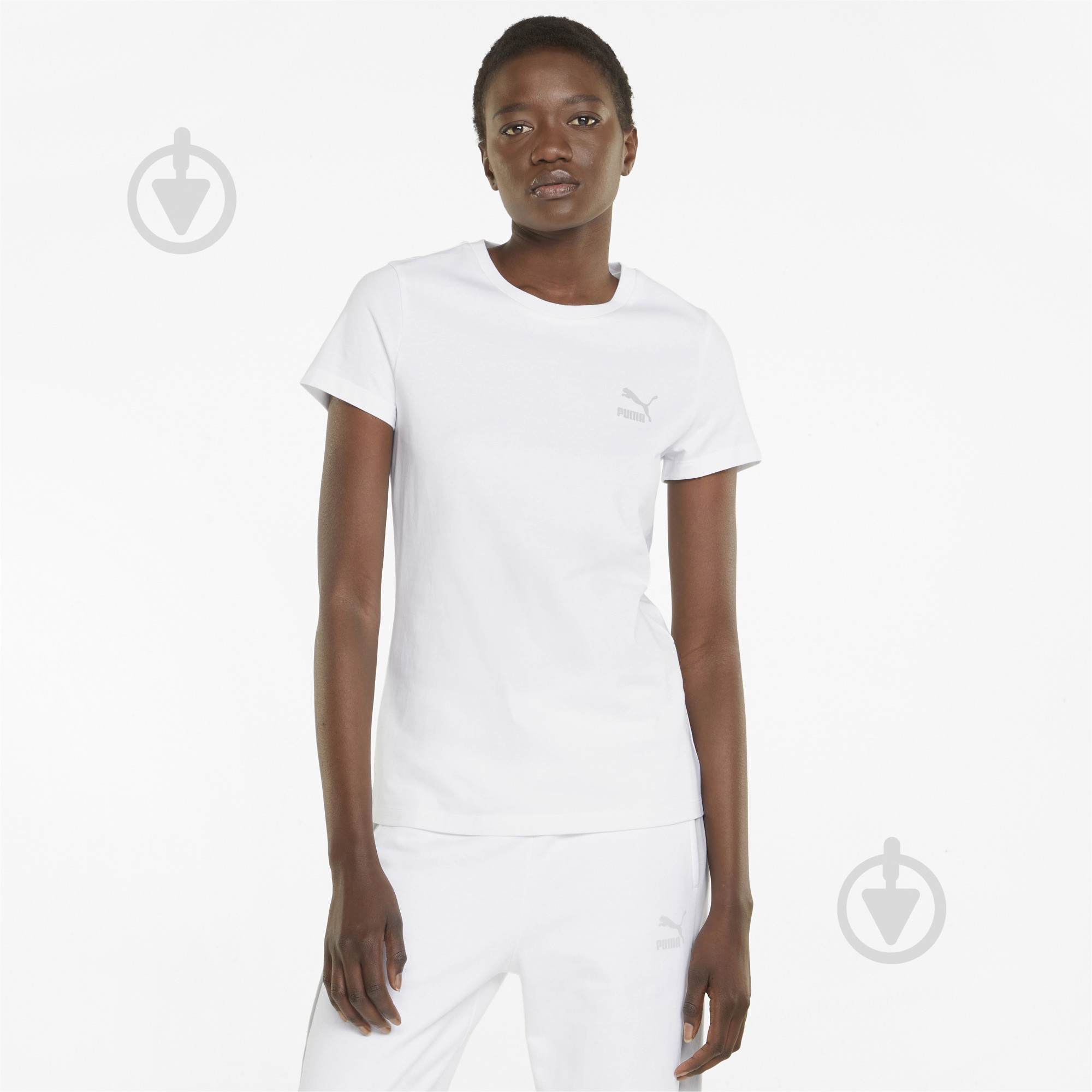 Футболка Puma RE:Classics Tee 53457402 р.S белый - фото 1