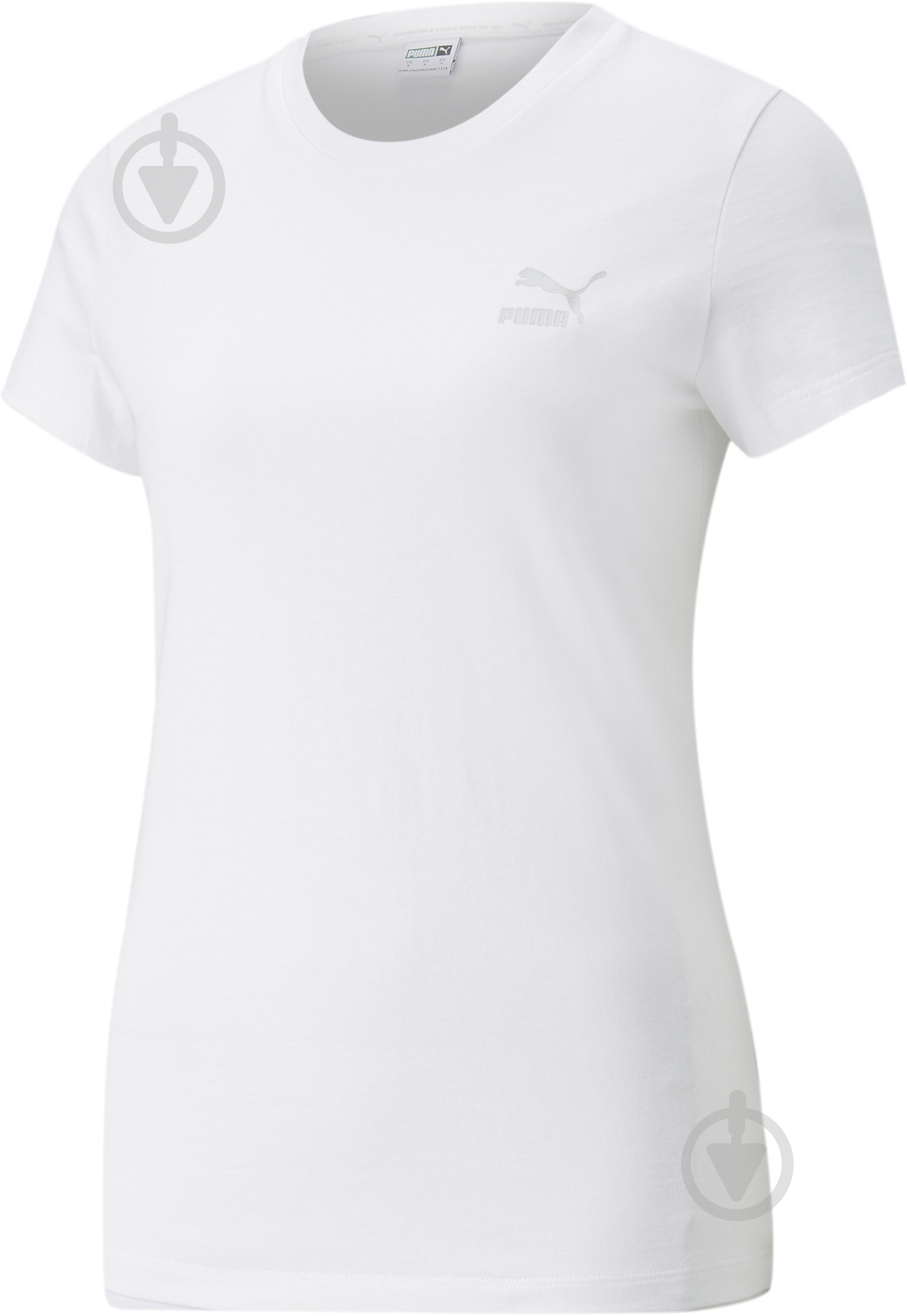 Футболка Puma RE:Classics Tee 53457402 р.S белый - фото 4