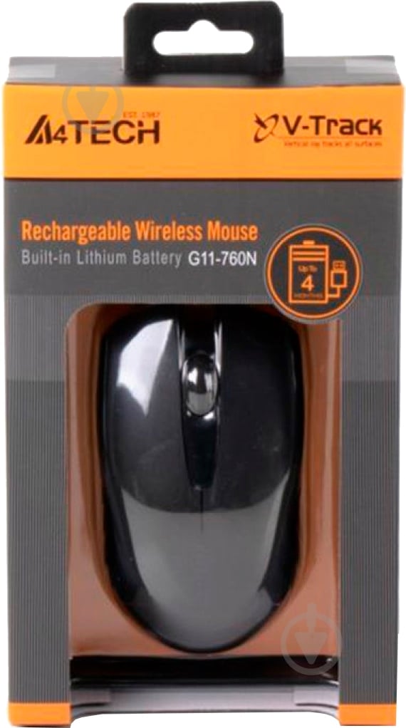 Мышь A4Tech G11-760N Wireless Black - фото 5