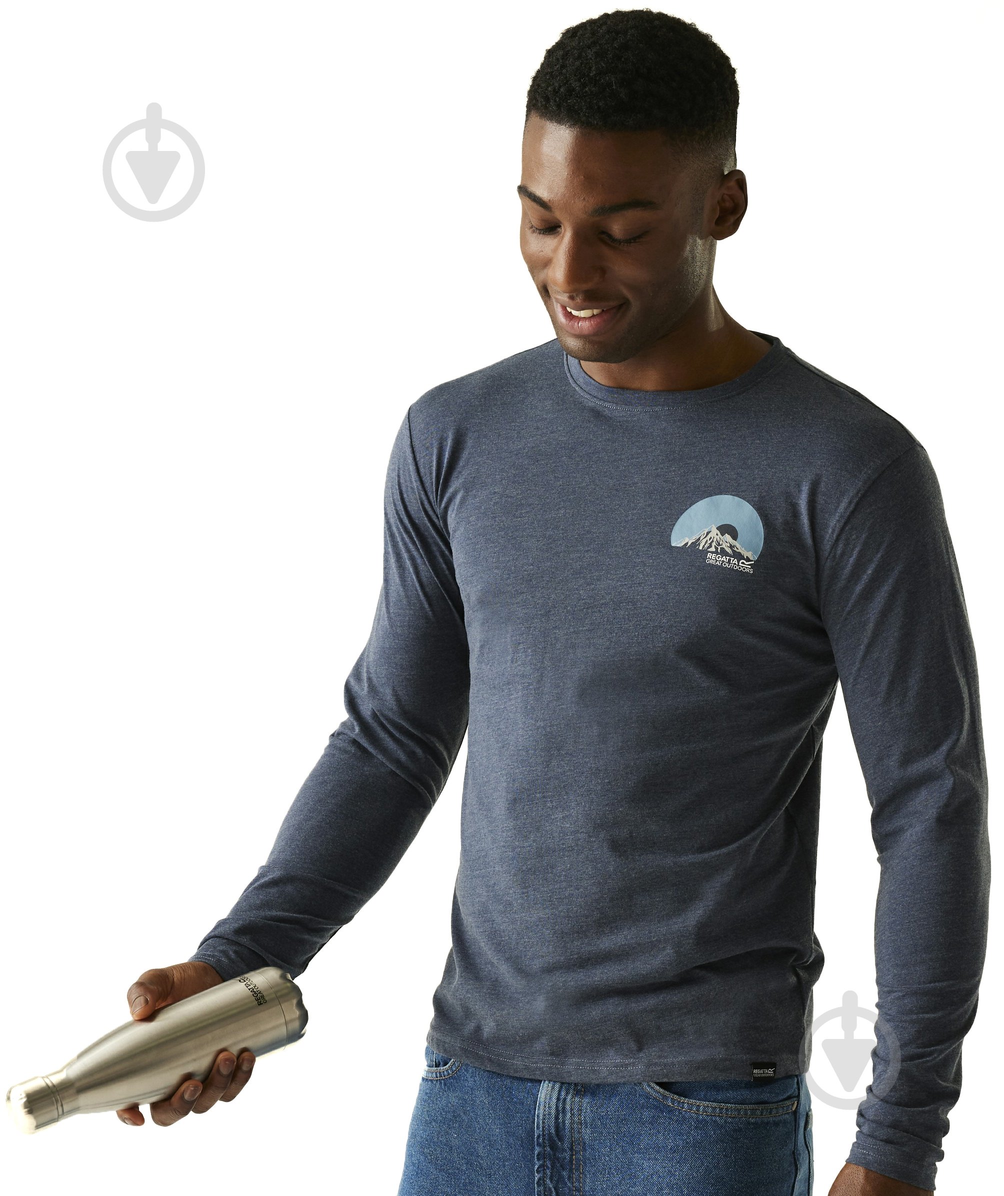 Реглан Regatta Maylow RMT297-540 р.M синий - фото 1 Реглан Regatta Maylow RMT297-540 р.M синий - фото 1