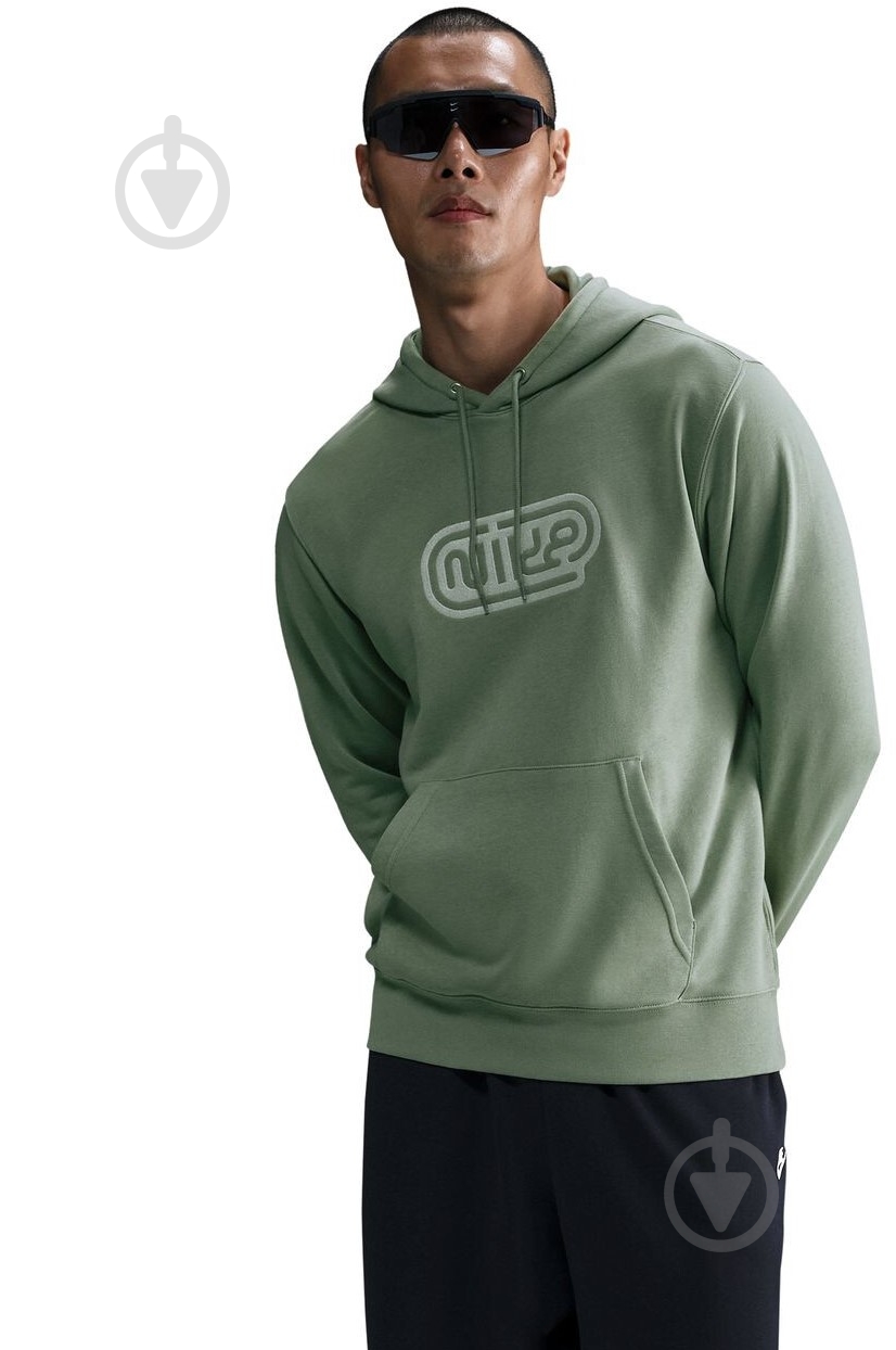 Джемпер Nike M NK CLUB FT HOODIE FONT GX HJ2506-370 р.S хакі - фото 1 Джемпер Nike M NK CLUB FT HOODIE FONT GX HJ2506-370 р.S хакі - фото 1