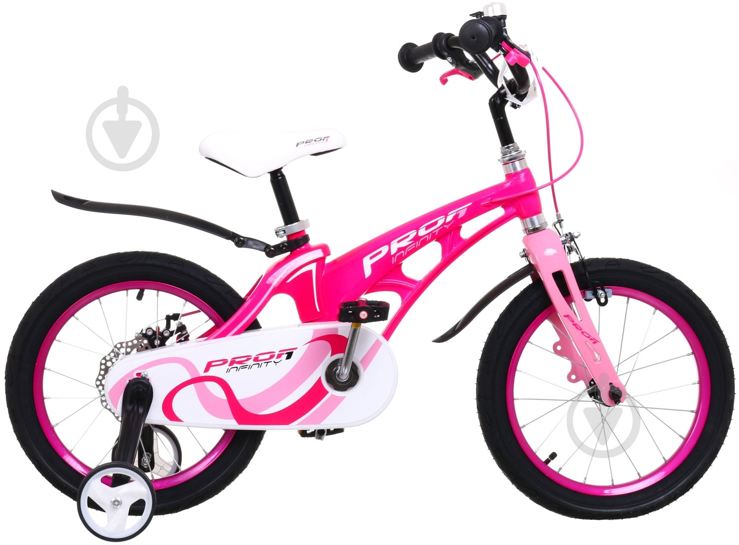 Велосипед детский PROF1 18" Infinity розовый LMG18203 - фото 2