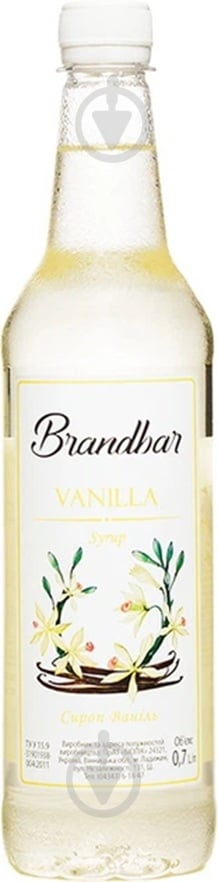 Сироп Brandbar Ваниль 0.7 л - фото 1 Сироп Brandbar Ваниль 0.7 л - фото 1