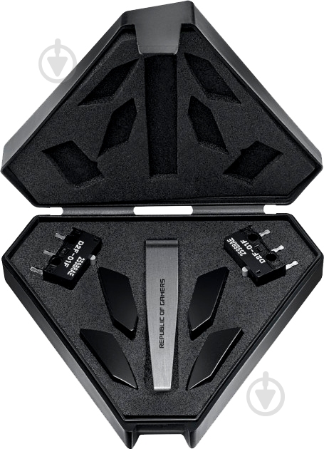 Миша Asus ROG Pugio II Wireless/Bluetooth/USB Black (90MP01L0-BMUA00) - фото 7