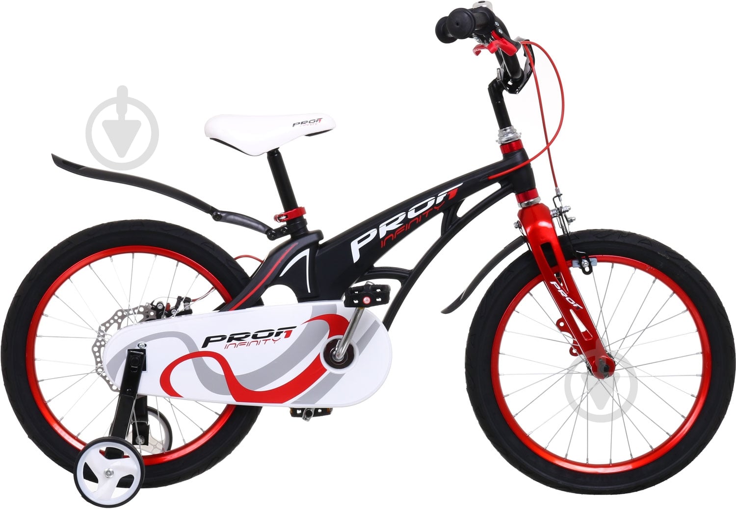 Велосипед детский PROF1 18" Infinity красный с черным LMG18201 - фото 2