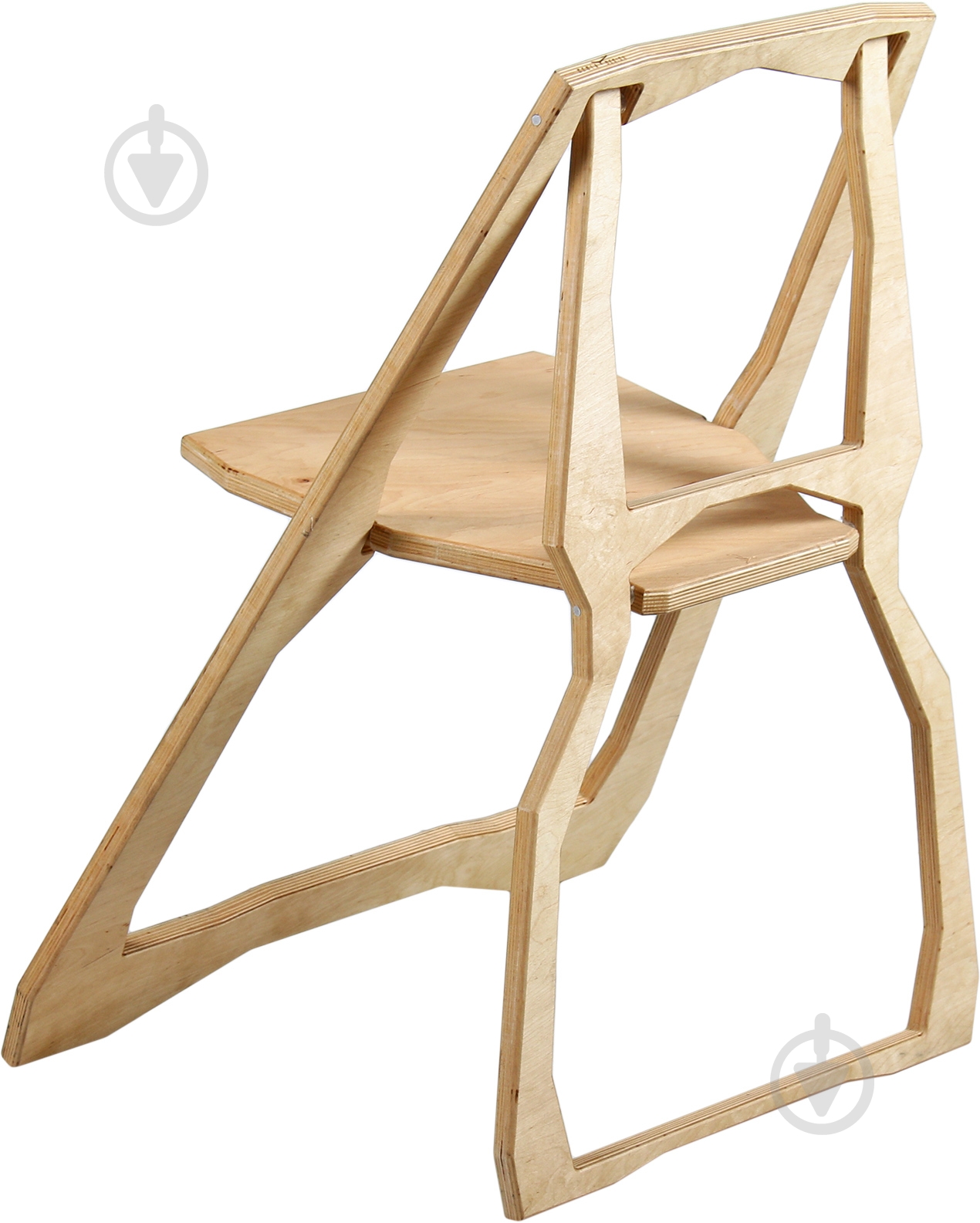 Стілець обідній Батерляй фанерний дерево світле - фото 2