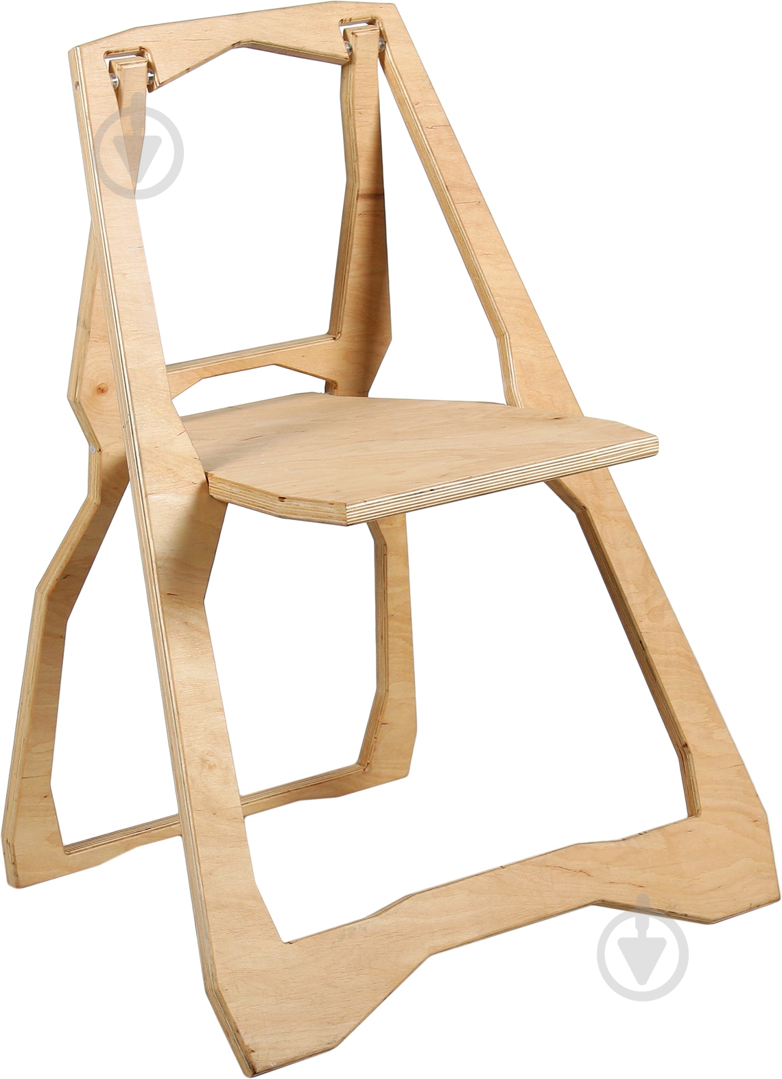 Стілець обідній Батерляй фанерний дерево світле - фото 1