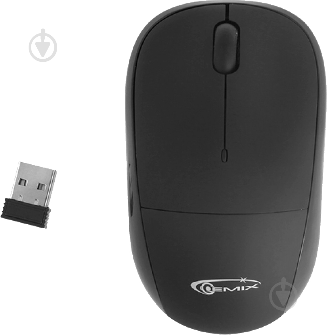 Миша Gemix GM180 Wireless Black - фото 1