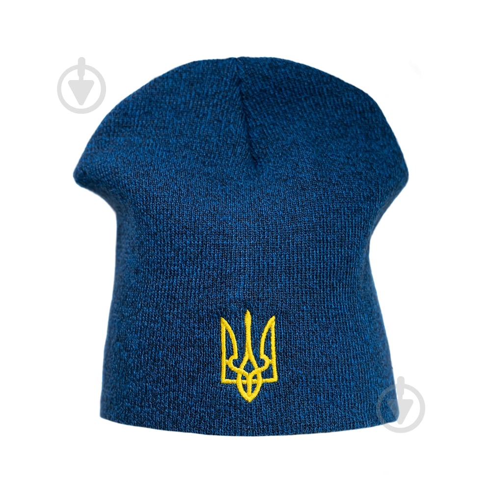 Шапка Sol's primary melange Трезубец р.one size темно-синий - фото 2 Шапка Sol's primary melange Трезубец р.one size темно-синий - фото 2