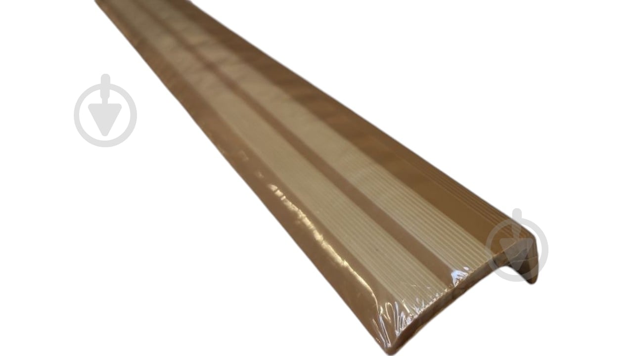 Накладка резиновая рифленый Salag угловой 42x15х910 мм светло-коричневый - фото 1 Накладка резиновая рифленый Salag угловой 42x15х910 мм светло-коричневый - фото 1