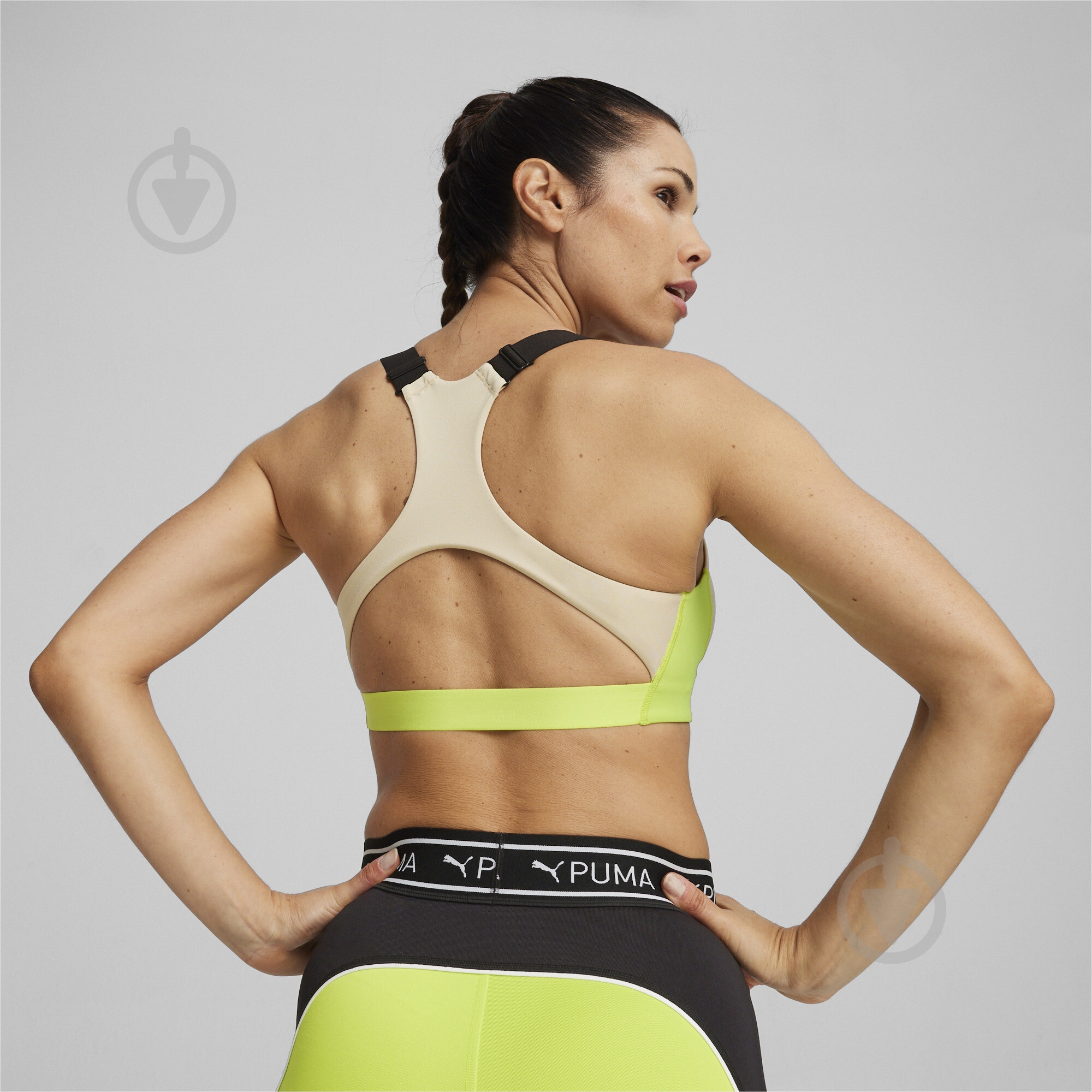 Бра Puma 4KEEPS EVERSCULPT BRA 52478590 р.S бежевый - фото 4