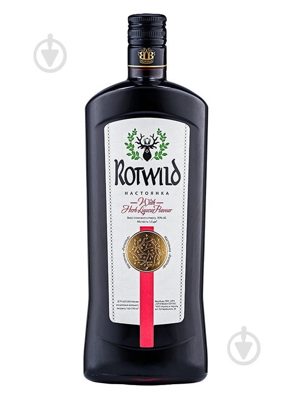 Настойка Rotwild Brandbar 1 л 35% - фото 1 Настойка Rotwild Brandbar 1 л 35% - фото 1