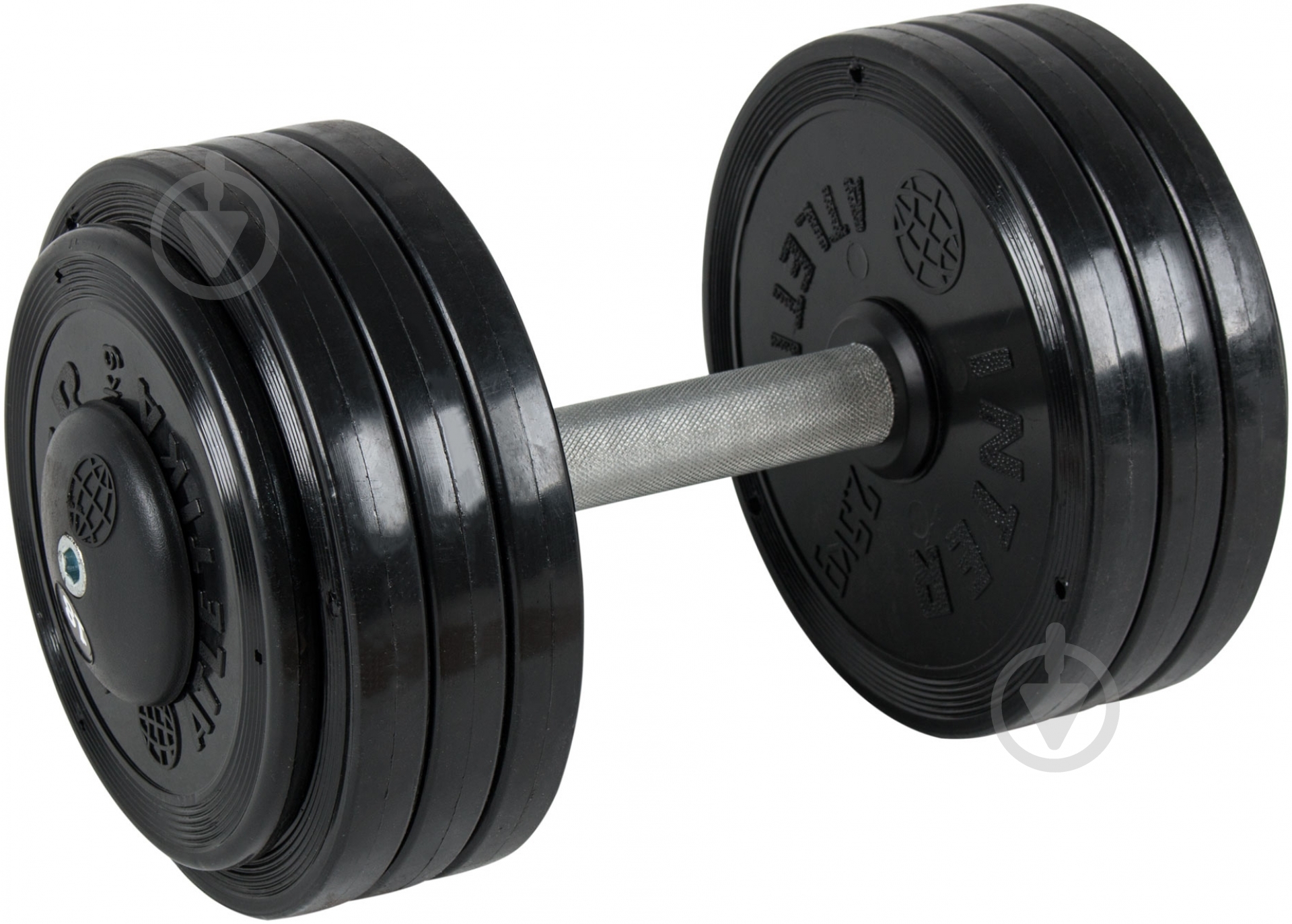 Гантель InterAtletika prof ST550.18 18 кг черный - фото 1