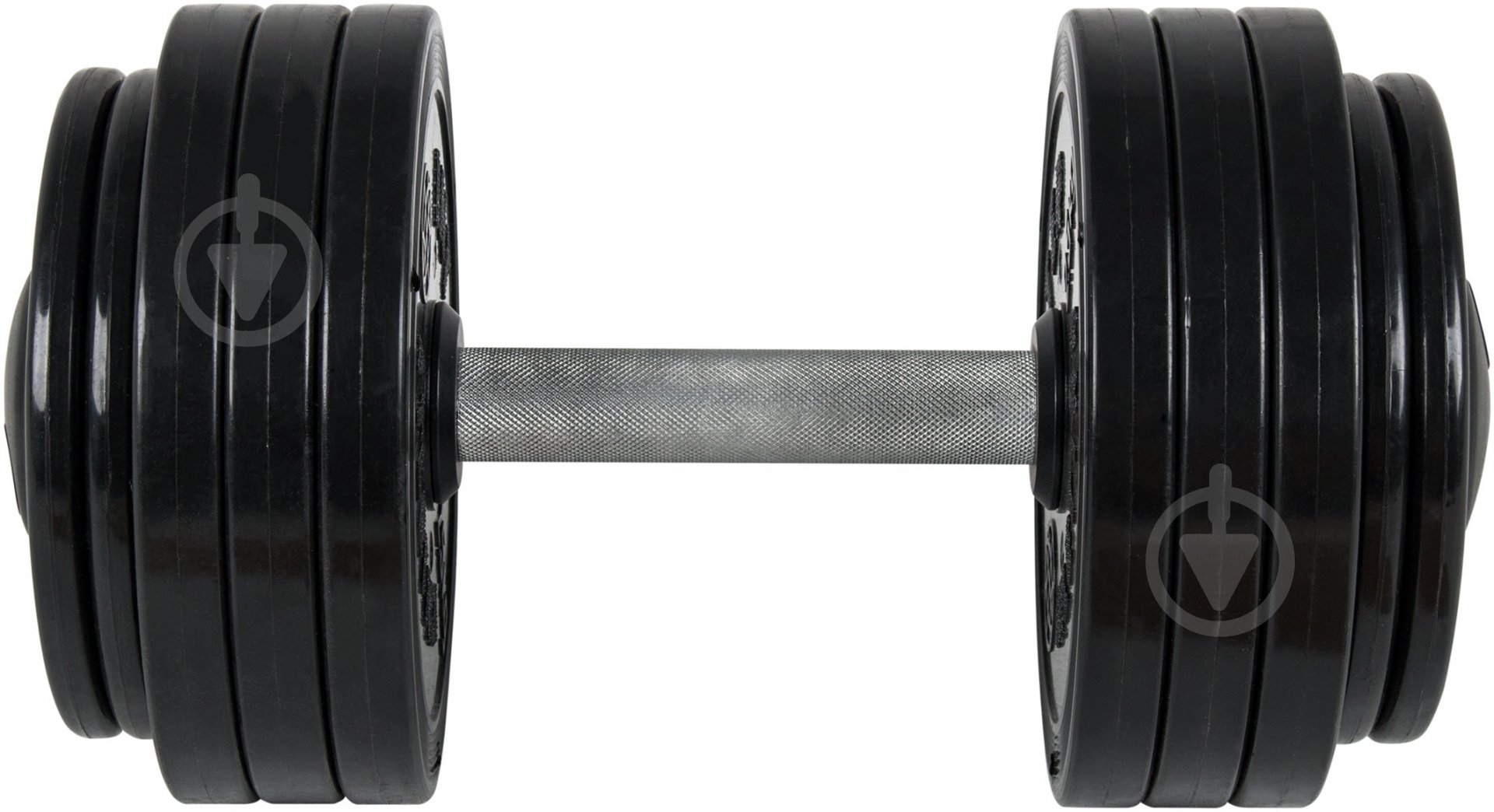 Гантель InterAtletika prof ST550.20 20 кг черный - фото 2