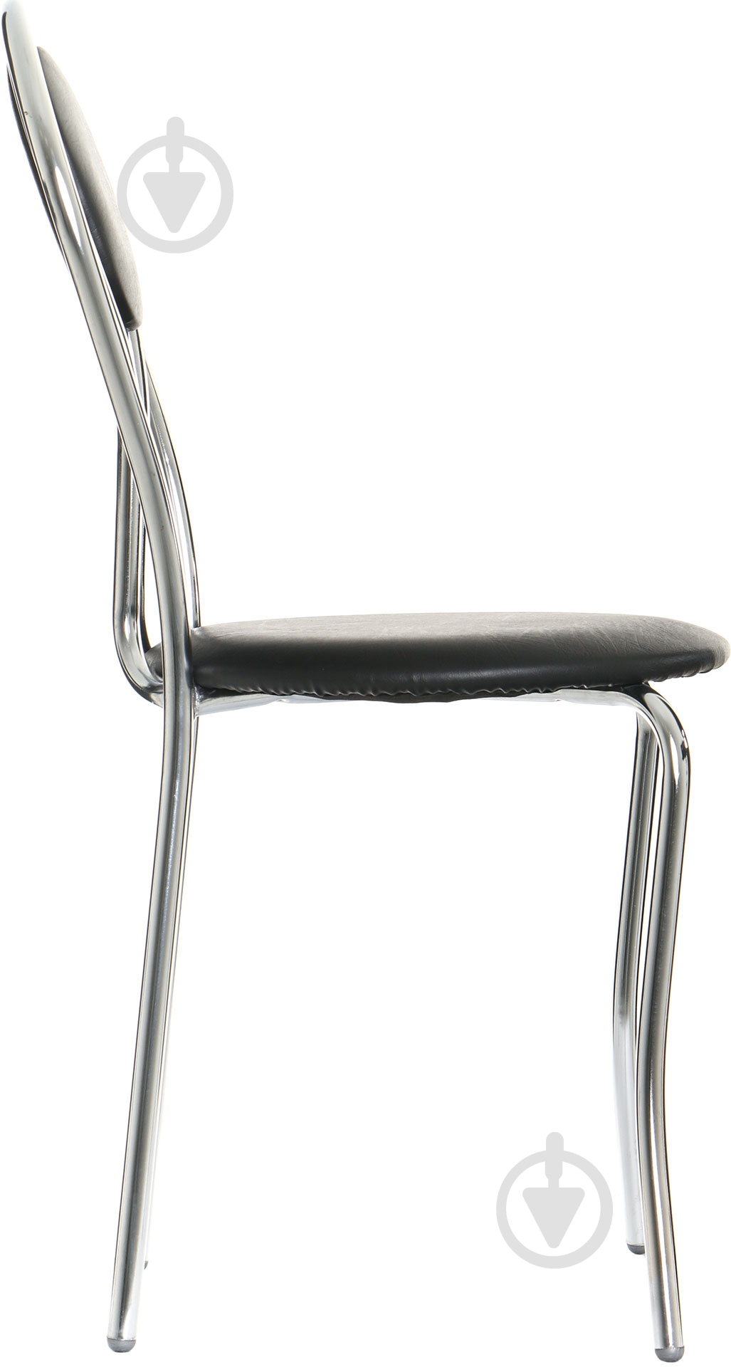 Стілець обідній AMF Art Metal Furniture Луїза Скаден хром/чорний - фото 2