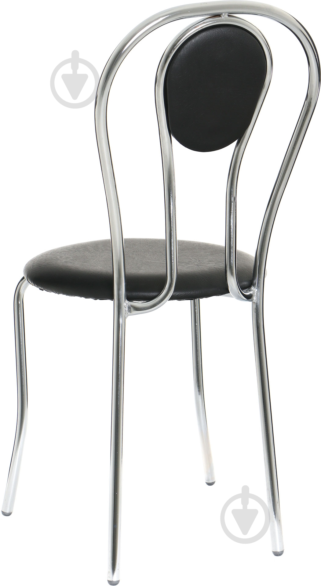 Стілець обідній AMF Art Metal Furniture Луїза Скаден хром/чорний - фото 4