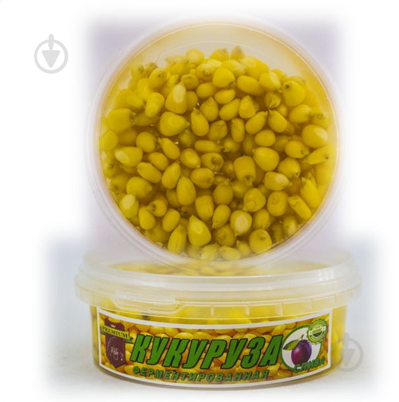 Кукуруза ферментированная King Fish 150мл слива - фото 1