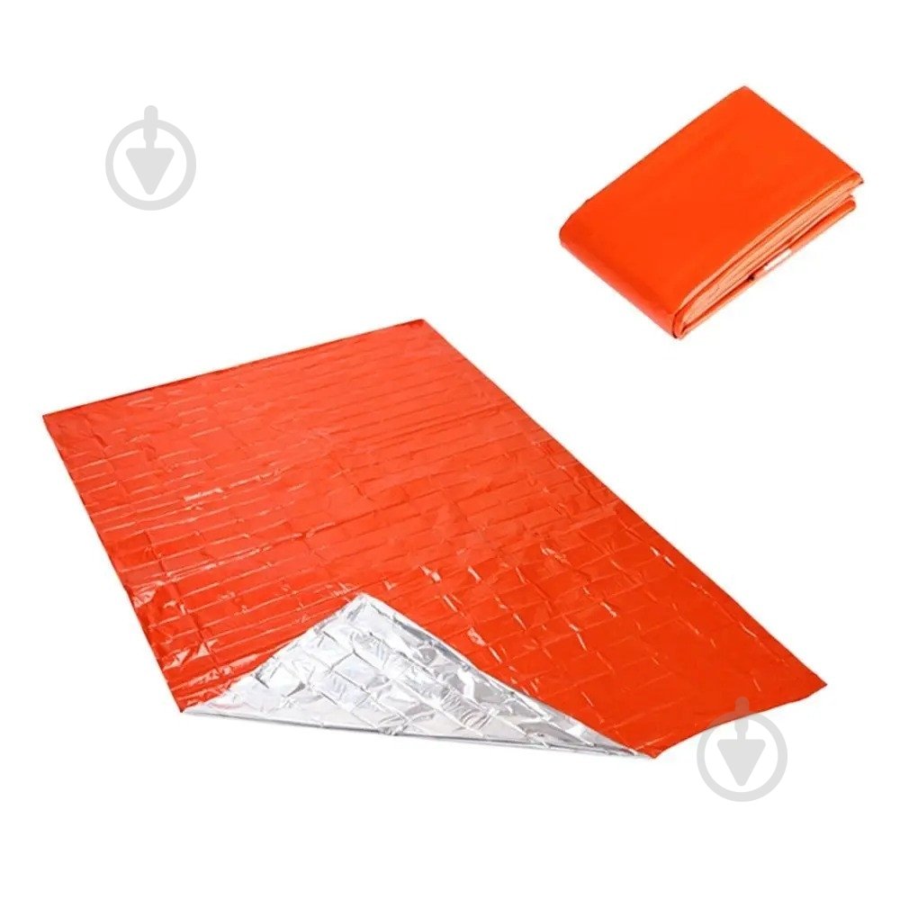 Термоодеяло Supretto спасательное 130х205 см (8221) - фото 1